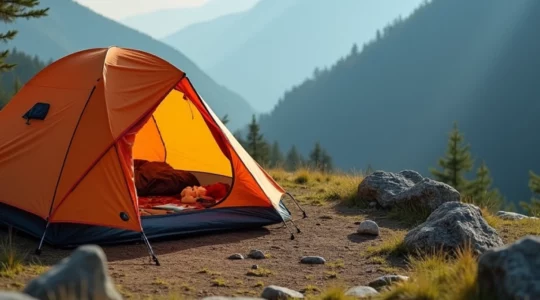 bivouac en plein air