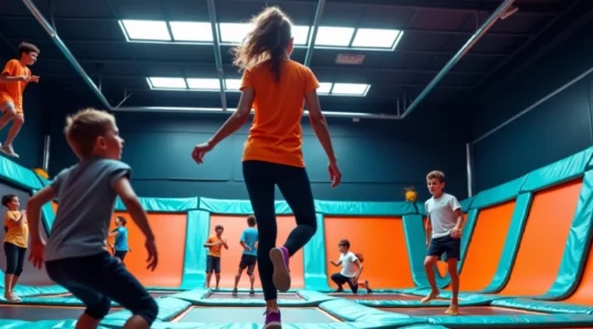 Trampoline park